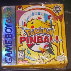 1999 Pokemon Pinball  Game Boy Color game with royal rumble feature.